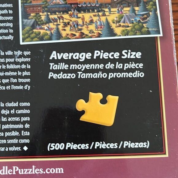 Dowdle Grand Canyon Folk Art puzzle 500 pieces - Picture 7 of 9